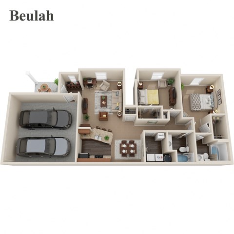 The Beulah I Floor Plan